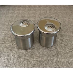 Rosle Stainless Steel 2.4” Salt & Pepper Shakers